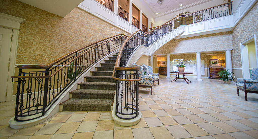 Cascades Verdae Greenville SC | Clubhouse Stairs | 2020-31