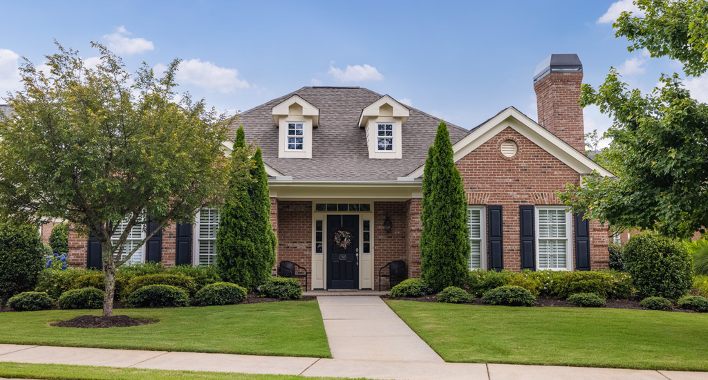 Cascades Verdae Greenville SC | Cottage Exterior | 2021-03